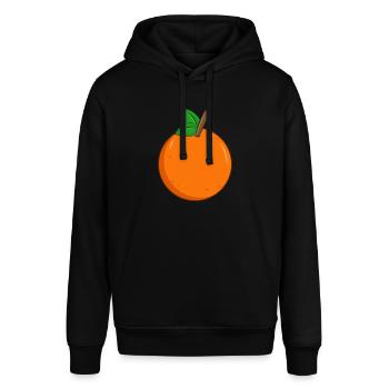 Orange - Stanley/Stella Unisex Hoodie SOUNDER - Schwarz - Vorne - Alina (178cm) & Michal (187cm)