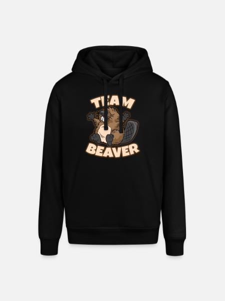 Team Beaver - Stanley/Stella Unisex Hoodie SOUNDER - Schwarz
