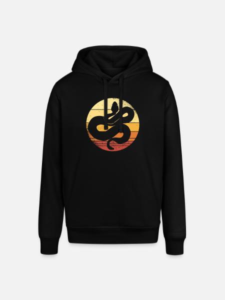 Snake - Stanley/Stella SOUNDER Unisex Hoodie - black