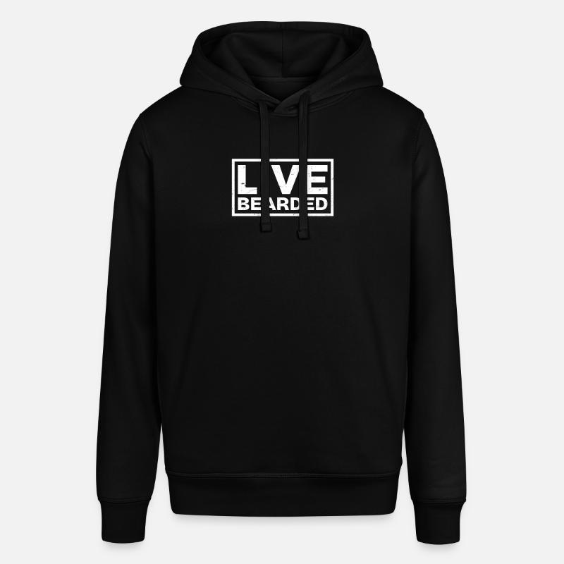 Bart Live Bartgeschenk - Stanley/Stella Unisex Hoodie SOUNDER - Schwarz