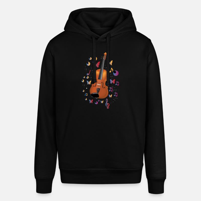 Idée cadeau violon - Sweat à capuche SOUNDER Stanley/Stella Unisexe - noir