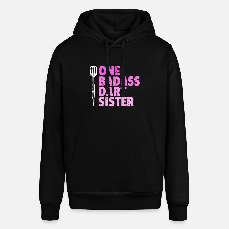 une soeur de fléchettes badass - Sweat à capuche SOUNDER Stanley/Stella Unisexe - noir