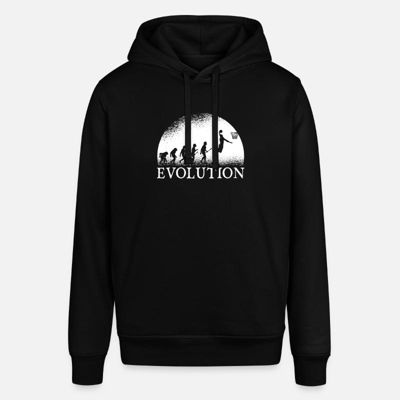 Basketball Evolution - Sweat à capuche SOUNDER Stanley/Stella Unisexe - noir