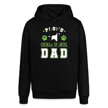 Cocker Spaniel - Stanley/Stella SOUNDER Unisex Hoodie - black - Front - Alina (178cm) & Michal (187cm)
