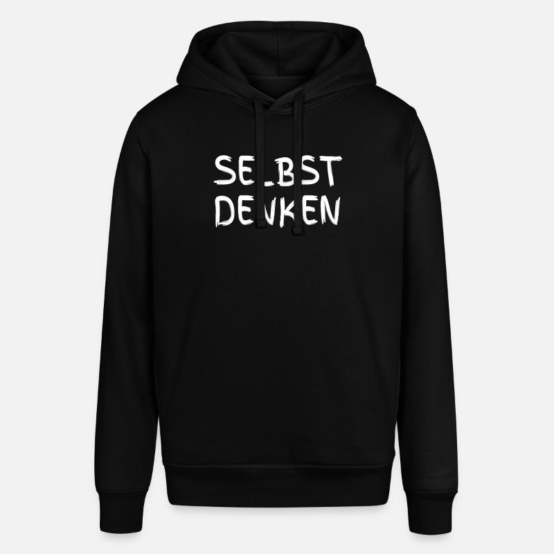 Penser par soi-même - Sweat à capuche SOUNDER Stanley/Stella Unisexe - noir