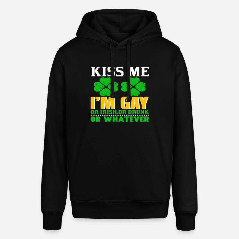 Schwul Irisch oder Was geschenk? - Stanley/Stella Unisex Hoodie SOUNDER - Schwarz