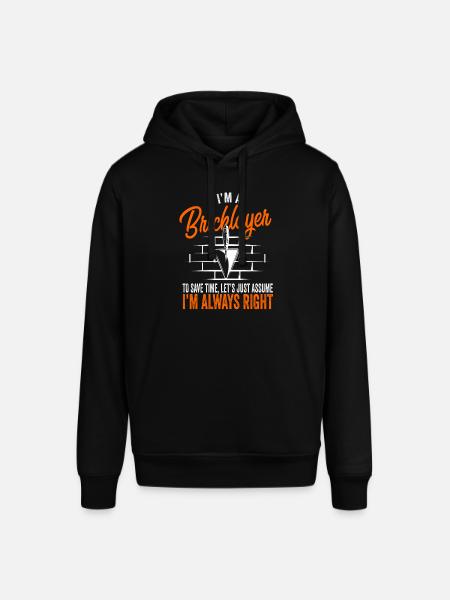 Maurer Craftsman Bricklayer - Stanley/Stella SOUNDER Unisex Hoodie - black
