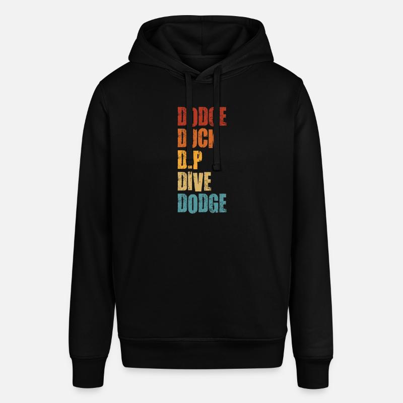 Dodge Duck Dip Dive Dodge Funny Dodgeball Design - Sweat à capuche SOUNDER Stanley/Stella Unisexe - noir