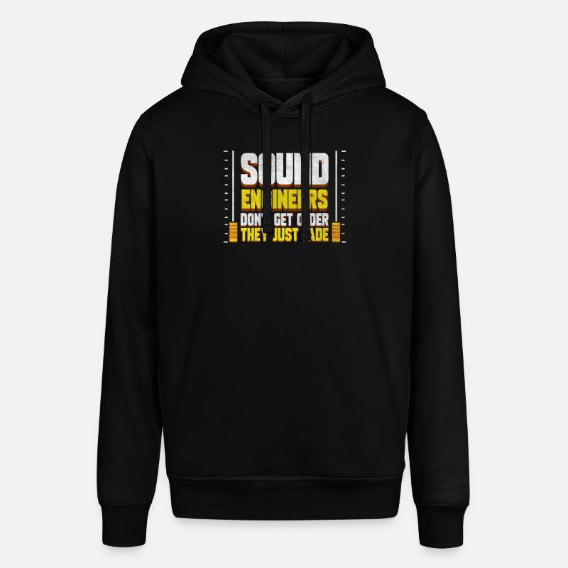 Tontechniker Don't Get Older - Tontechnik - Stanley/Stella Unisex Hoodie SOUNDER - Schwarz