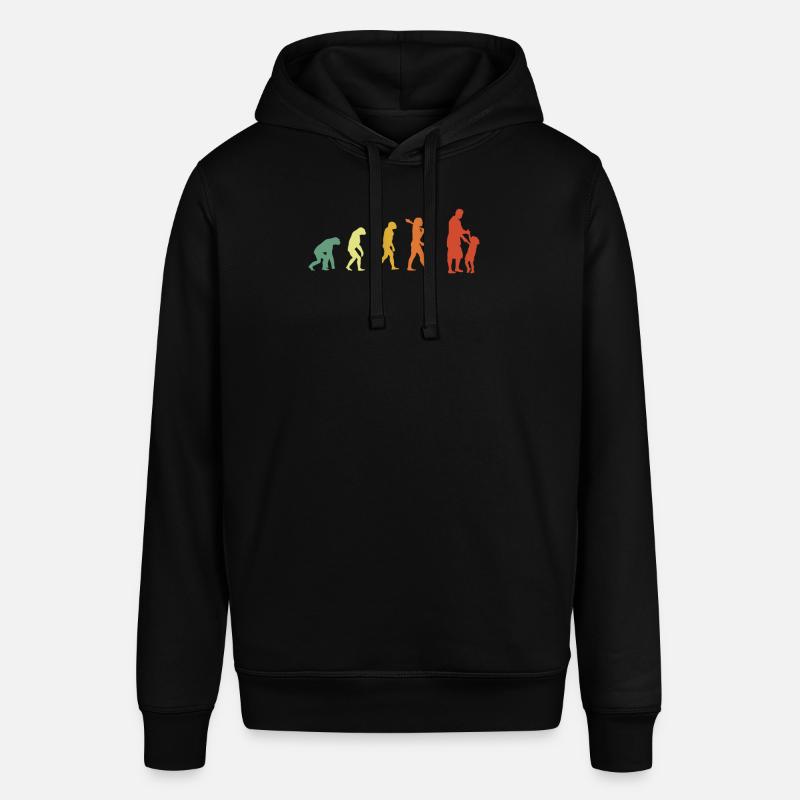 Papa Evolution Retro Edition - Sweat à capuche SOUNDER Stanley/Stella Unisexe - noir