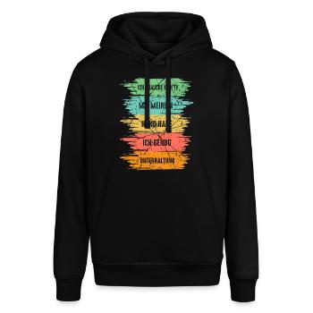 Hunde Hundeliebhaber Hundesport - Stanley/Stella Unisex Hoodie SOUNDER - Schwarz - Vorne - Alina (178cm) & Michal (187cm)