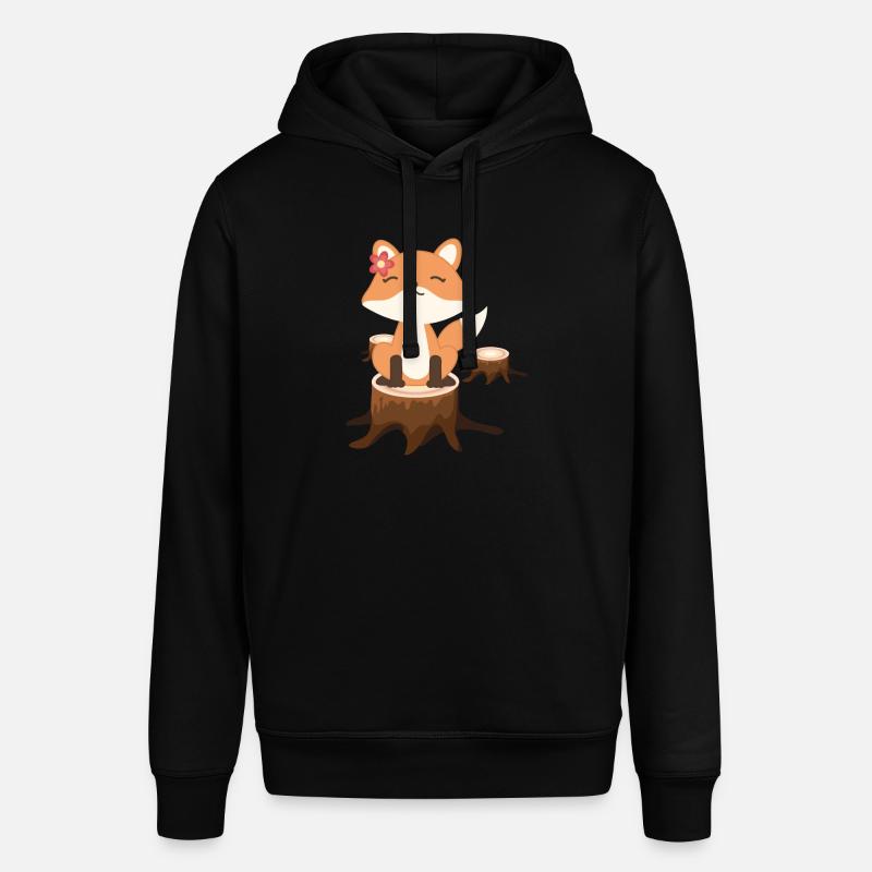 Fuchs - Stanley/Stella Unisex Hoodie SOUNDER - Schwarz