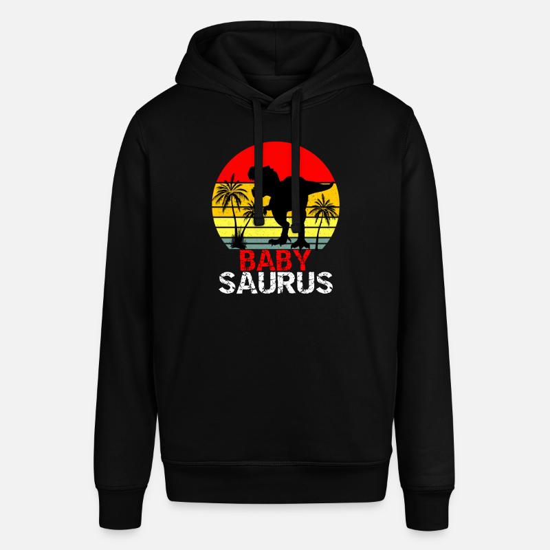 Dinosaure de Babysaurus T Rex - Sweat à capuche SOUNDER Stanley/Stella Unisexe - noir