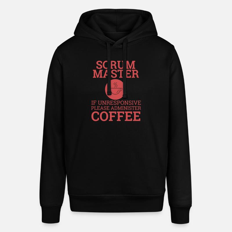 "Scrum Master" | Scrum Master - Stanley/Stella SOUNDER Unisex Hoodie - black
