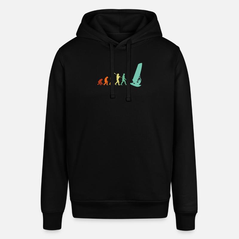 windsurfing evolution, windsurf - Sweat à capuche SOUNDER Stanley/Stella Unisexe - noir