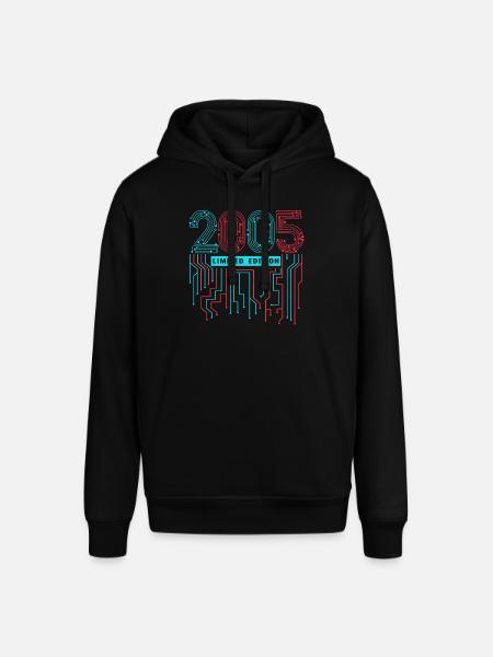 2005 Limited Edition - Stanley/Stella Unisex Hoodie SOUNDER - Schwarz