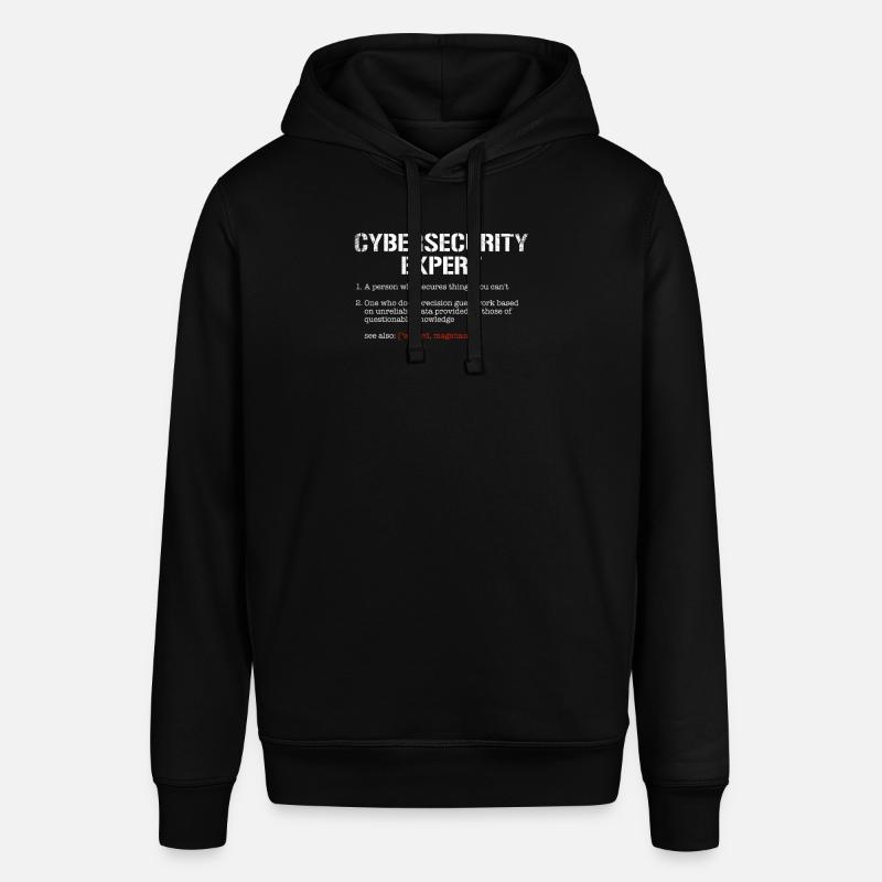 Cybersecurity Expert Definition, cyber security - Sweat à capuche SOUNDER Stanley/Stella Unisexe - noir