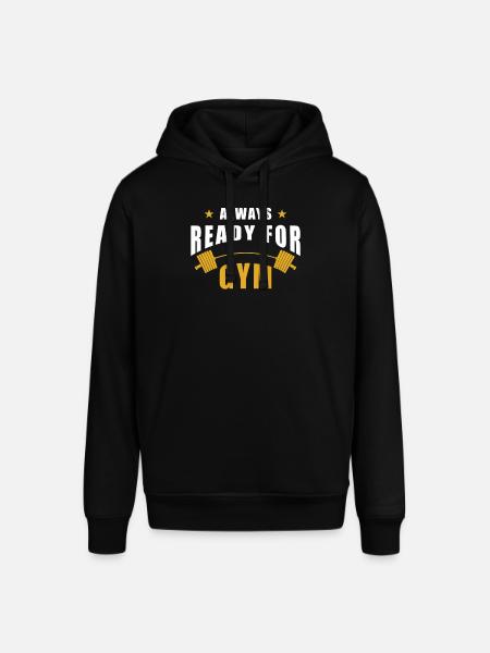 Gym gym workout - Stanley/Stella SOUNDER Unisex Hoodie - black