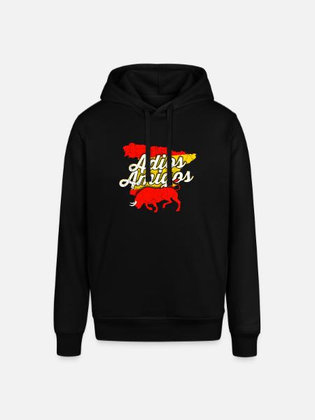Spanien - Stanley/Stella Unisex Hoodie SOUNDER - Schwarz