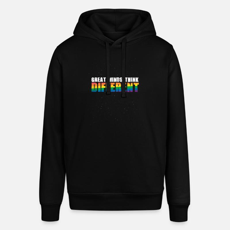 Great minds think different - Sweat à capuche SOUNDER Stanley/Stella Unisexe - noir