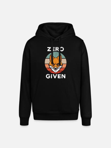 Zero Fox Given - Sweat à capuche SOUNDER Stanley/Stella Unisexe - noir