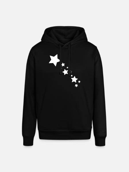 Sterne Stern Sternschnuppe - Stanley/Stella Unisex Hoodie SOUNDER - Schwarz