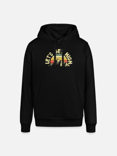 Randonner - Sweat à capuche SOUNDER Stanley/Stella Unisexe - noir