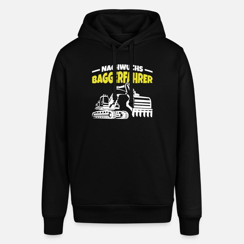 Nachwuchs Baggerfahrer Bagger Junge - Stanley/Stella Unisex Hoodie SOUNDER - Schwarz