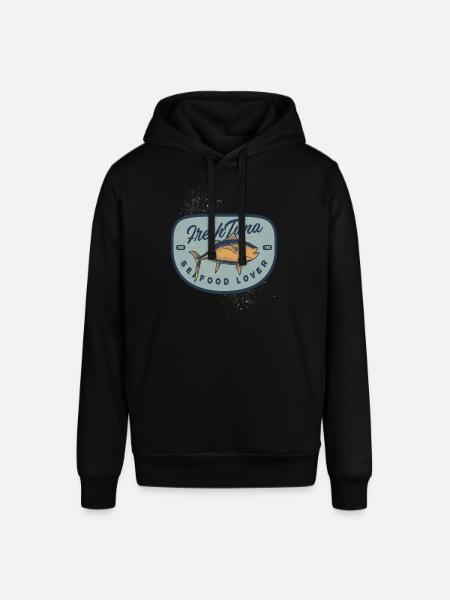 Fresh Tuna Tuna Seafood - Stanley/Stella SOUNDER Unisex Hoodie - black