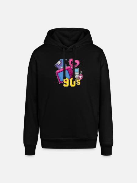 Rétro 90s l’époque Vintage 90 - Sweat à capuche SOUNDER Stanley/Stella Unisexe - noir