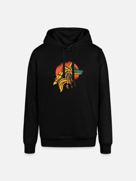 Mythologie égyptienne Anubis Pyramiede Toteng dieu - Sweat à capuche SOUNDER Stanley/Stella Unisexe - noir