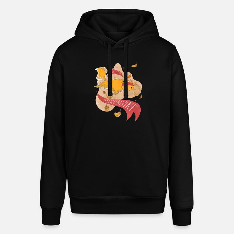 Fliegendes Eichhörnchen Gleithörnchen Flughörnchen - Stanley/Stella Unisex Hoodie SOUNDER - Schwarz