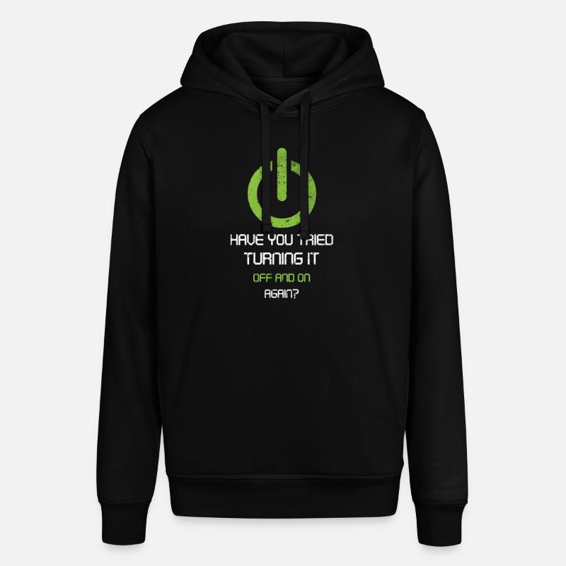 tech, tech desk, developer, - Stanley/Stella SOUNDER Unisex Hoodie - black