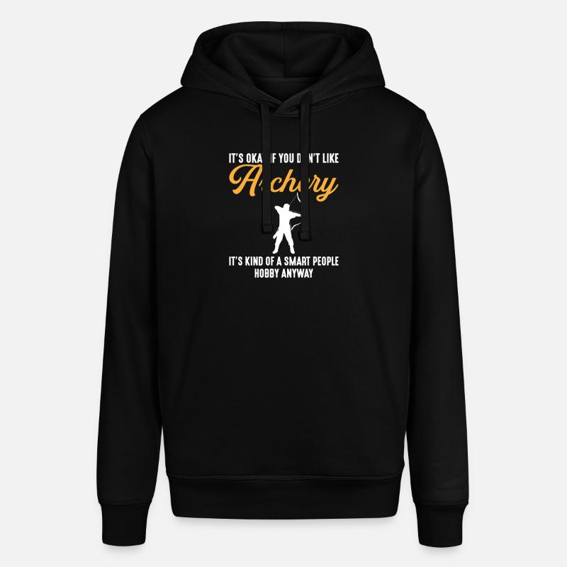 Bogenschießen smart e,, Bogenschießen - Stanley/Stella Unisex Hoodie SOUNDER - Schwarz