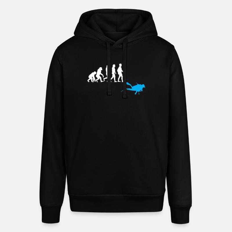 Tauchen Evolution - Stanley/Stella Unisex Hoodie SOUNDER - Schwarz