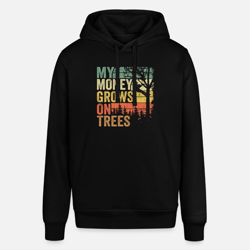 Baumpfleger Baumkletterer Geschenk Holzfäller - Sweat à capuche SOUNDER Stanley/Stella Unisexe - noir