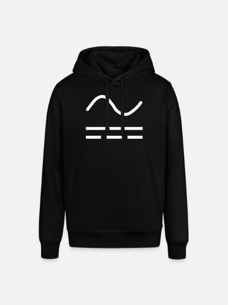 Current flow rate - Stanley/Stella SOUNDER Unisex Hoodie - black