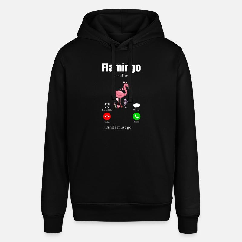 Flamingo - Sweat à capuche SOUNDER Stanley/Stella Unisexe - noir