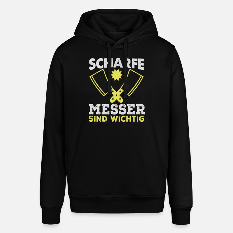 Metzger Fleischer Fleisch Fleischerei Geschenk - Stanley/Stella Unisex Hoodie SOUNDER - Schwarz