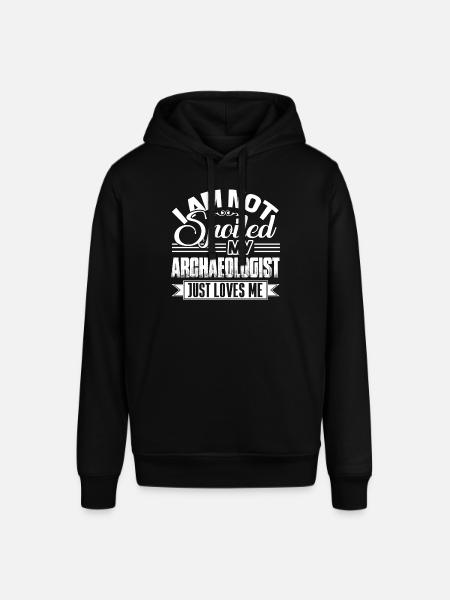 Mon archéologue m'aime - Sweat à capuche SOUNDER Stanley/Stella Unisexe - noir