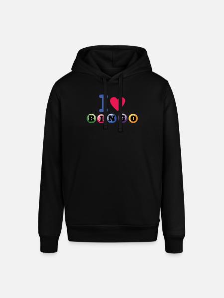 Bingo Player Gift Gift Idea - Stanley/Stella SOUNDER Unisex Hoodie - black