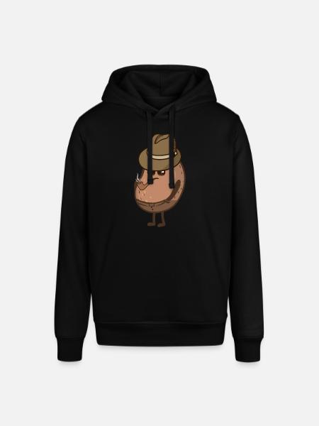 Süßkartoffel - Stanley/Stella Unisex Hoodie SOUNDER - Schwarz