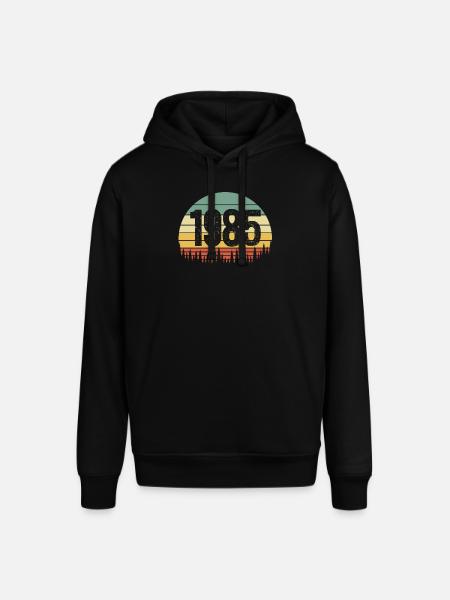 Année de construction 1985 - Sweat à capuche SOUNDER Stanley/Stella Unisexe - noir