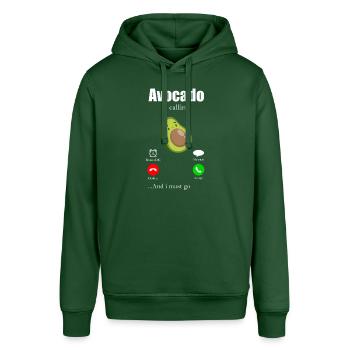 Avocado - Sweat à capuche SOUNDER Stanley/Stella Unisexe - vert bouteille - Devant - Alina (178cm) & Michal (187cm)