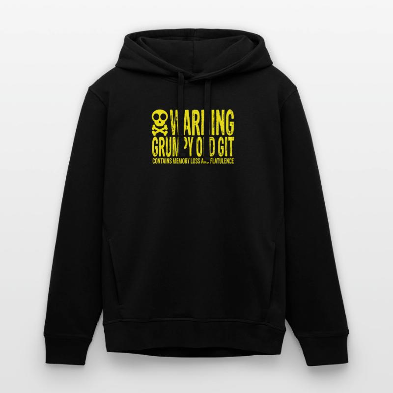 Warning Grumpy Old Git Stanley/Stella SOUNDER Unisex Hoodie