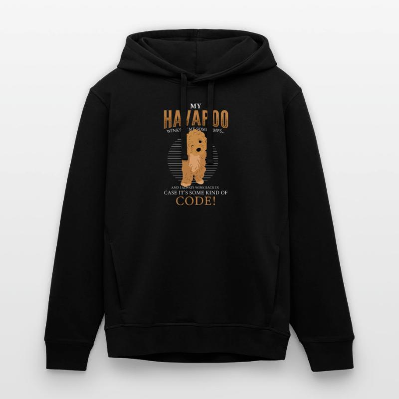 havapoo, havapoo poodle hybrid, havapoo humor, Stanley/Stella SOUNDER Unisex Hoodie