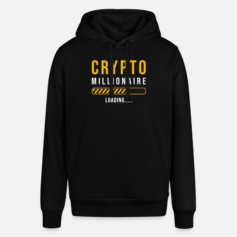Krypto Millionär loading - Stanley/Stella Unisex Hoodie SOUNDER - Schwarz