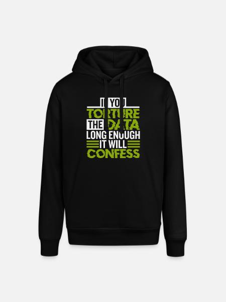 Statisticians and statistics - Stanley/Stella SOUNDER Unisex Hoodie - black
