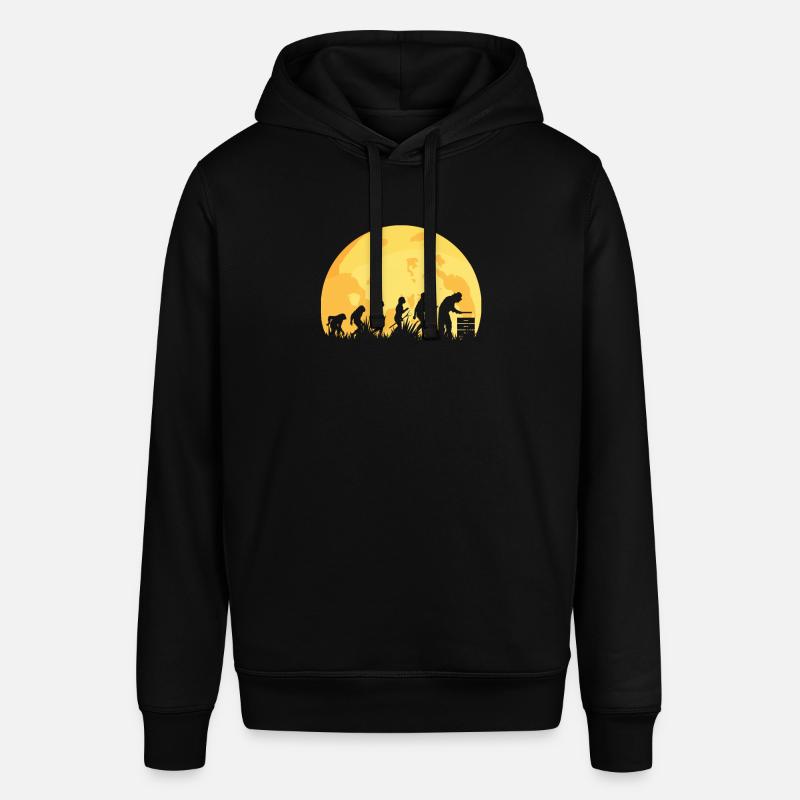Evolution Beekeeper Beekeeping - Stanley/Stella SOUNDER Unisex Hoodie - black