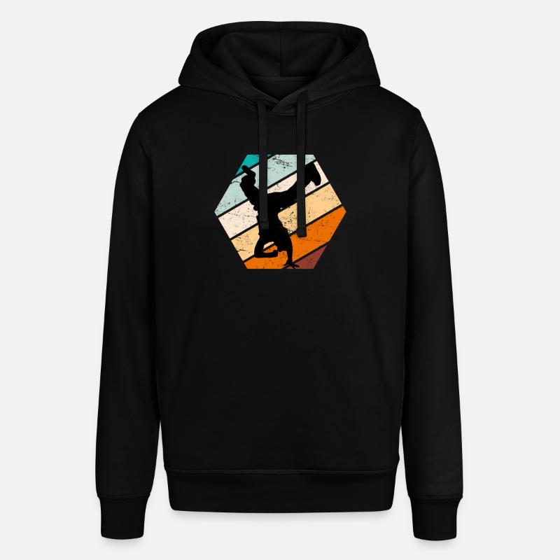 Breakdance Retro Breakdancer B-Boy - Sweat à capuche SOUNDER Stanley/Stella Unisexe - noir